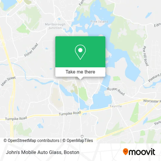 John's Mobile Auto Glass map