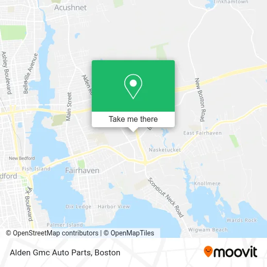 Alden Gmc Auto Parts map