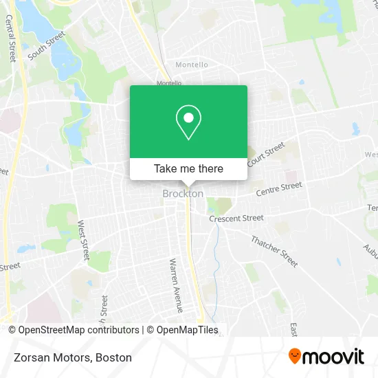 Zorsan Motors map