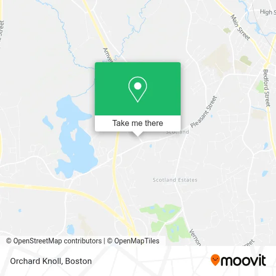Orchard Knoll map