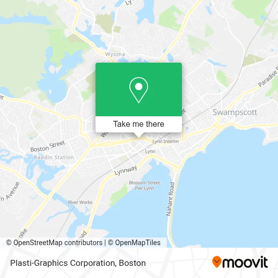 Plasti-Graphics Corporation map