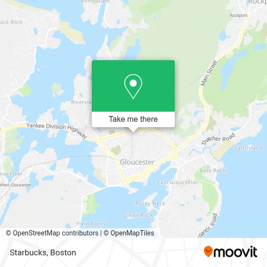 Starbucks map