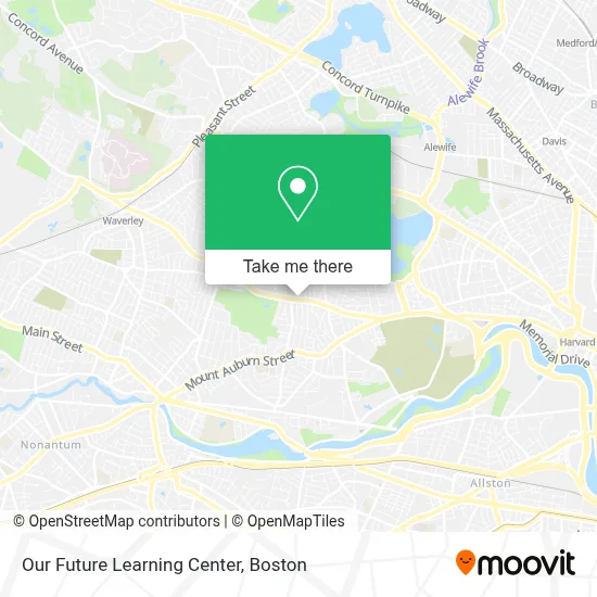 Our Future Learning Center map