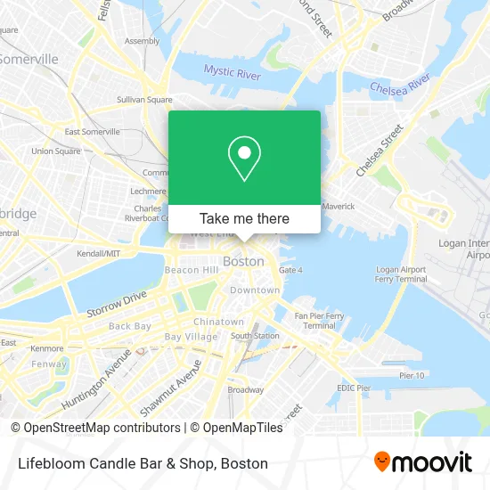 Lifebloom Candle Bar & Shop map