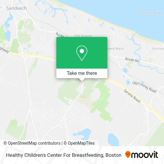 Healthy Children's Center For Breastfeeding map