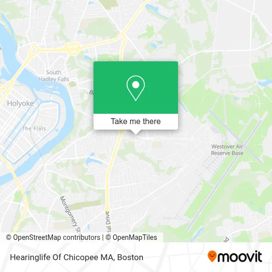 Hearinglife Of Chicopee MA map