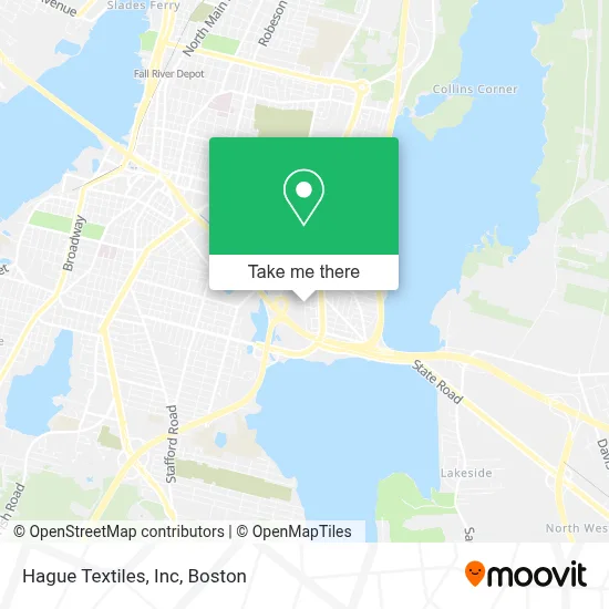 Hague Textiles, Inc map