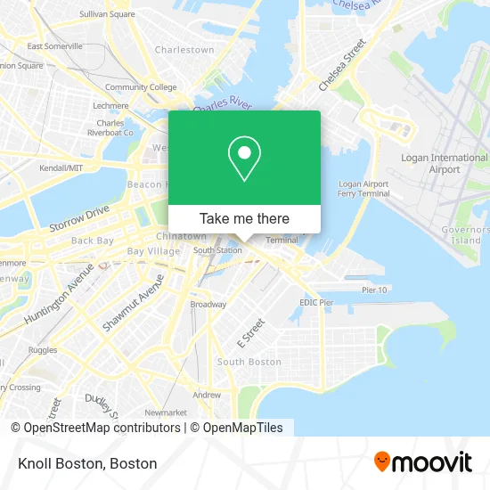 Knoll  Boston map