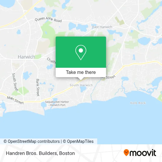 Handren Bros. Builders map