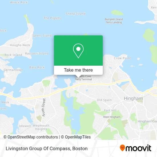 Livingston Group Of Compass map