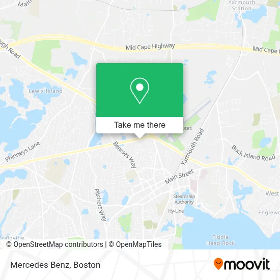 Mercedes Benz map