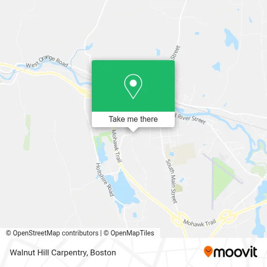 Walnut Hill Carpentry map