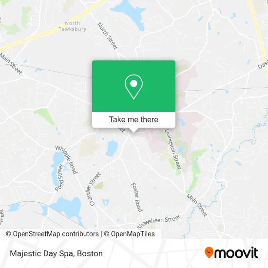 Majestic Day Spa map