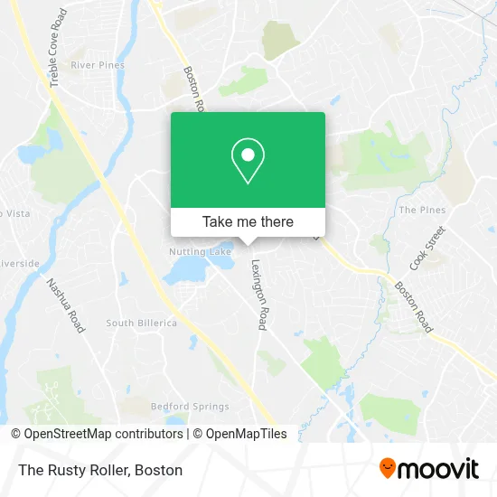 The Rusty Roller map