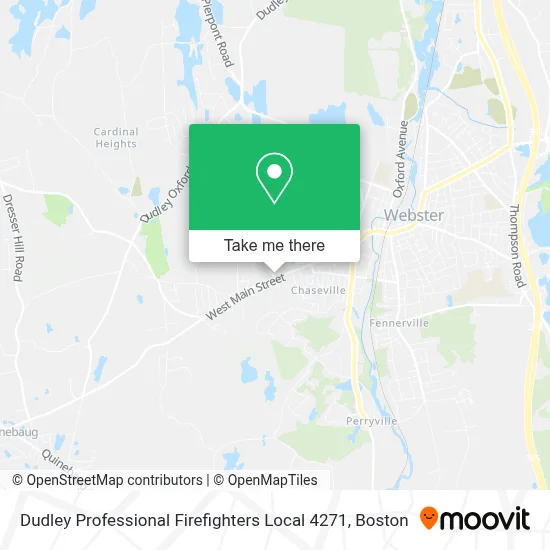 Dudley Professional Firefighters Local 4271 map