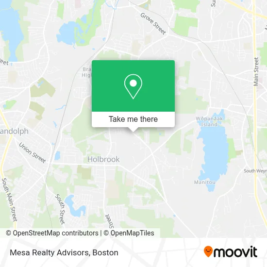 Mesa Realty Advisors map