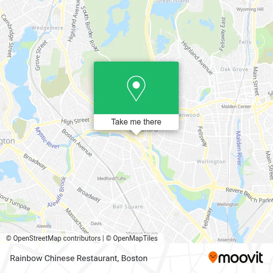 Rainbow Chinese Restaurant map