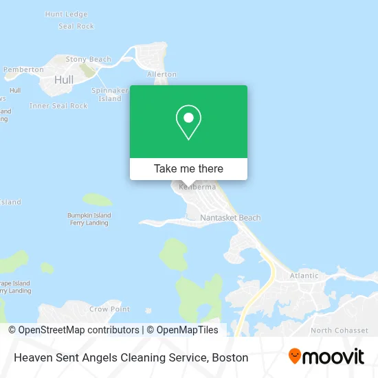 Heaven Sent Angels Cleaning Service map