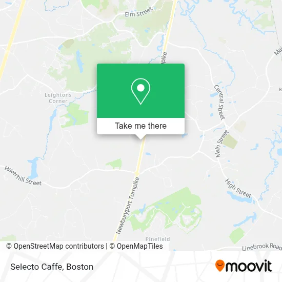Selecto Caffe map