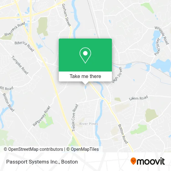 Passport Systems Inc. map