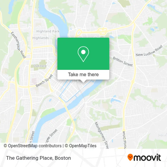 The Gathering Place map