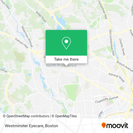 Westminster Eyecare map