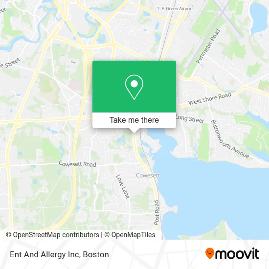 Ent And Allergy Inc map