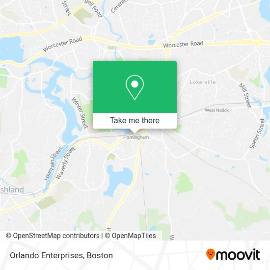 Orlando Enterprises map