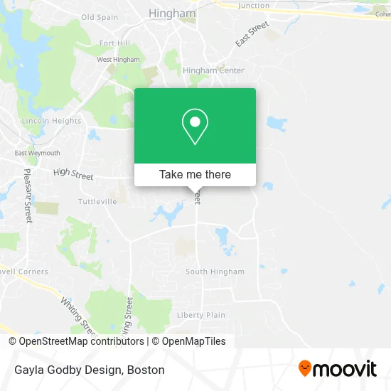Gayla Godby Design map