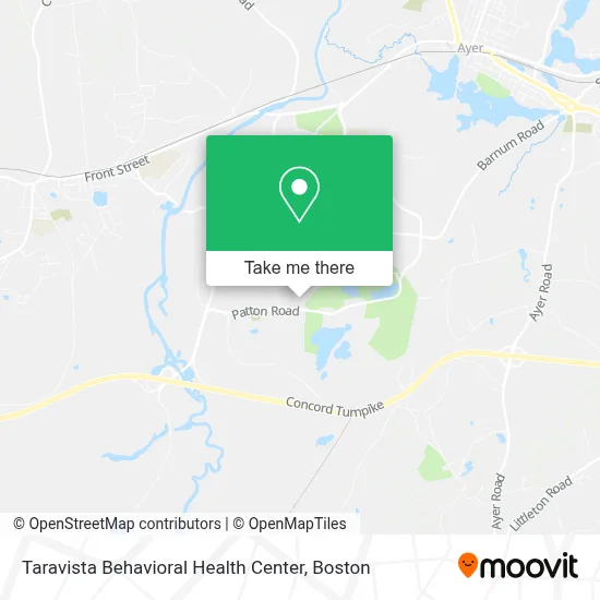 Taravista Behavioral Health Center map