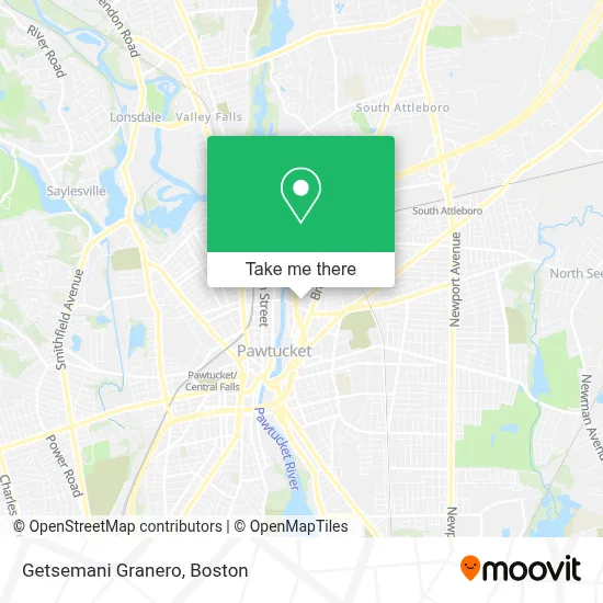 Getsemani Granero map
