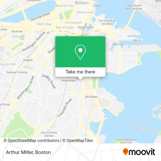 Arthur Miller map