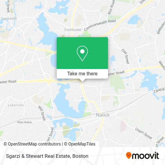 Sgarzi & Stewart Real Estate map