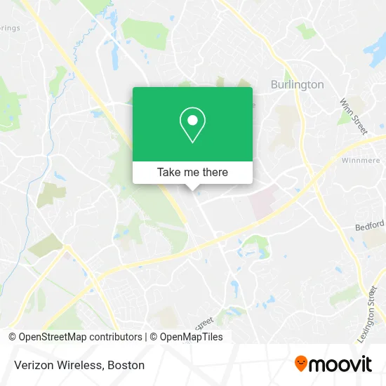 Verizon Wireless map