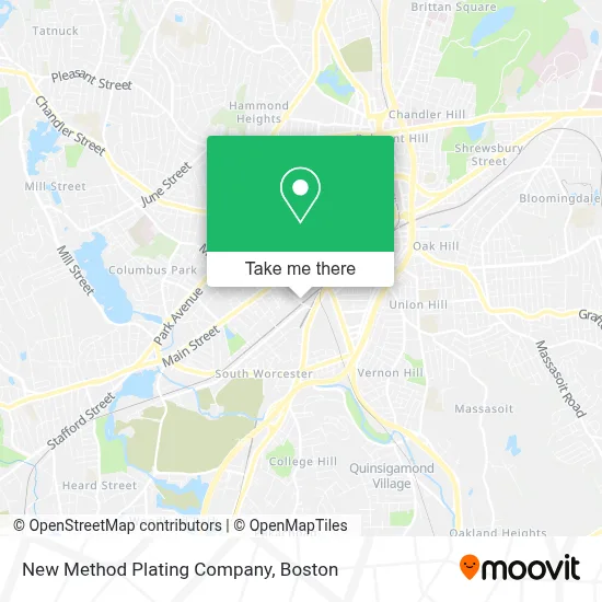 New Method Plating Company map
