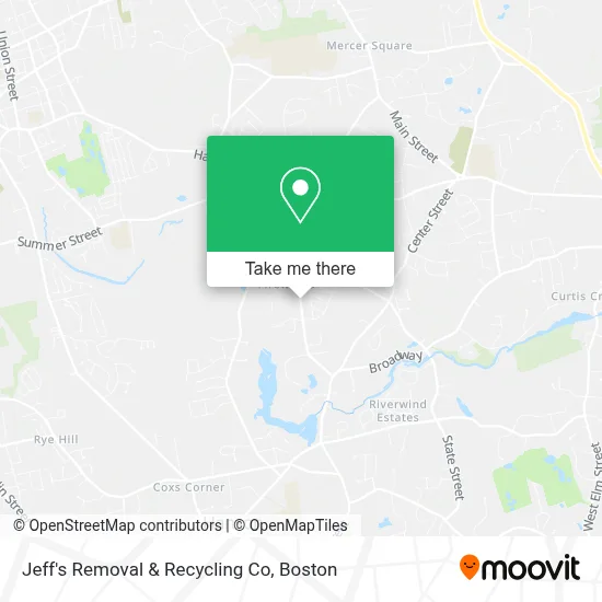 Jeff's Removal & Recycling Co map