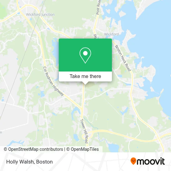 Holly Walsh map
