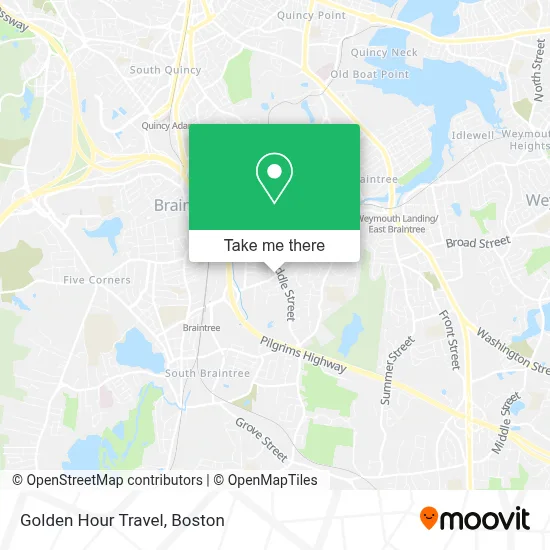 Golden Hour Travel map