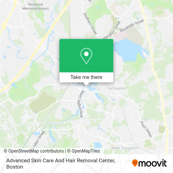 Advanced Skin Care And Hair Removal Center map