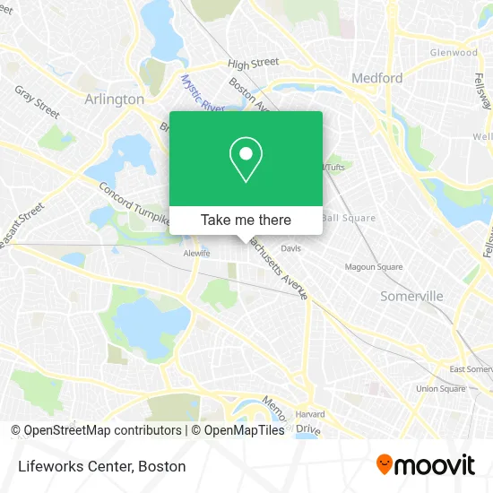 Lifeworks Center map