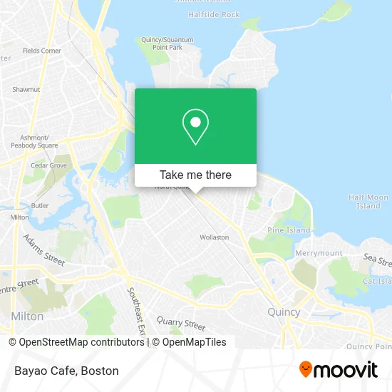 Bayao Cafe map