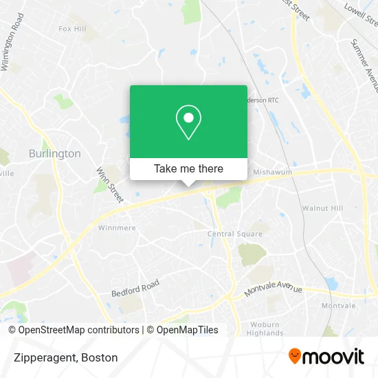 Zipperagent map