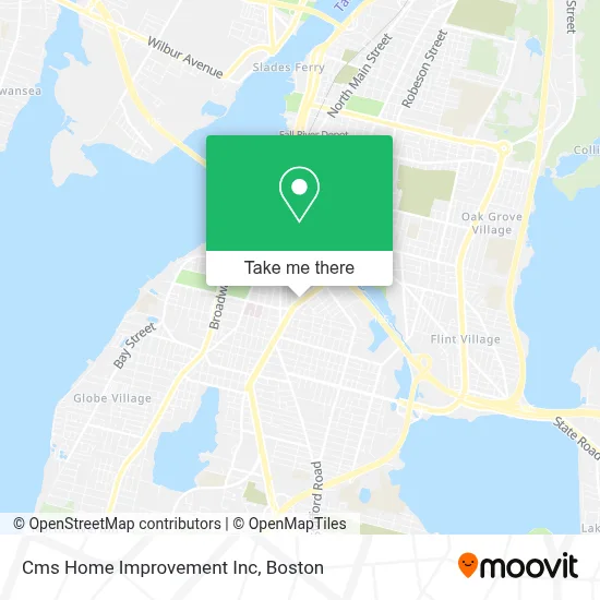 Cms Home Improvement Inc map