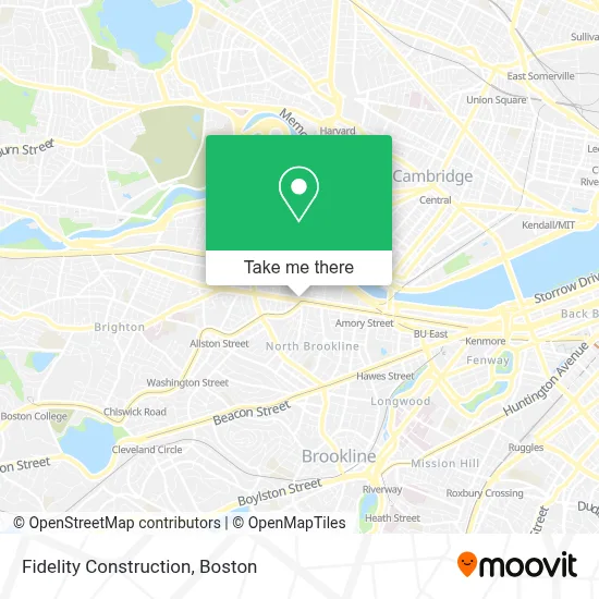Fidelity Construction map