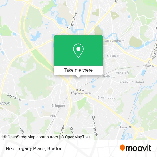 Nike Legacy Place map