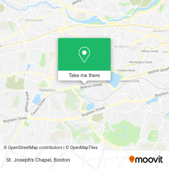 St. Joseph's Chapel map