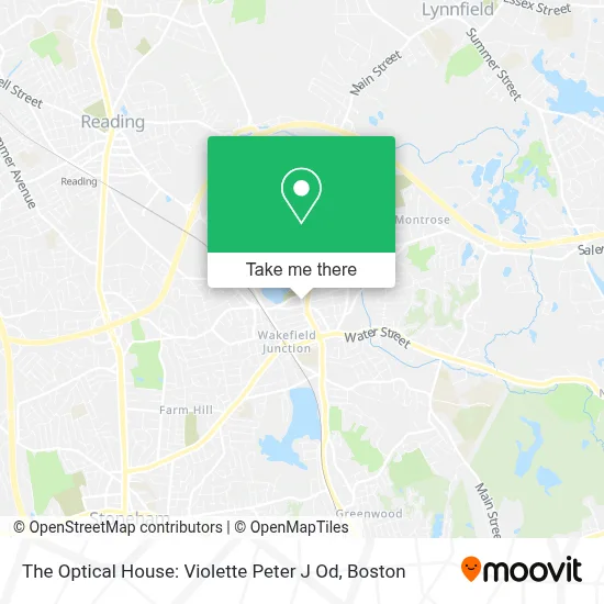 The Optical House: Violette Peter J Od map