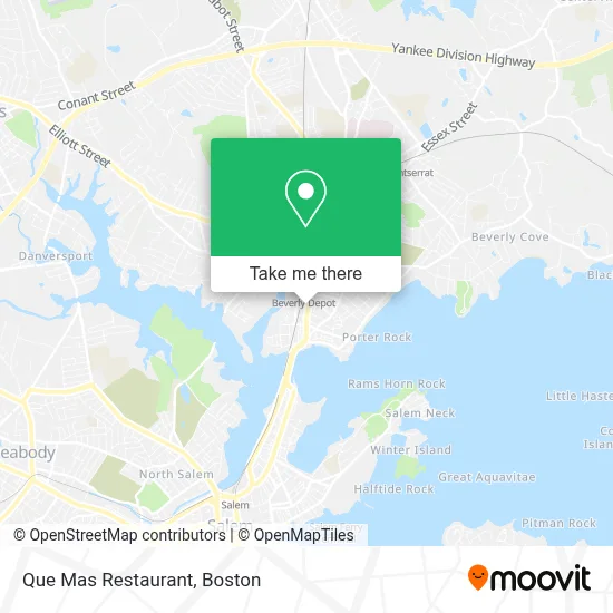 Que Mas Restaurant map