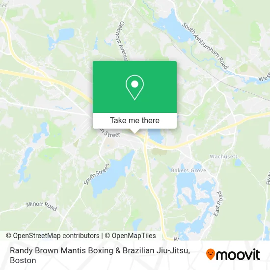 Randy Brown Mantis Boxing & Brazilian Jiu-Jitsu map