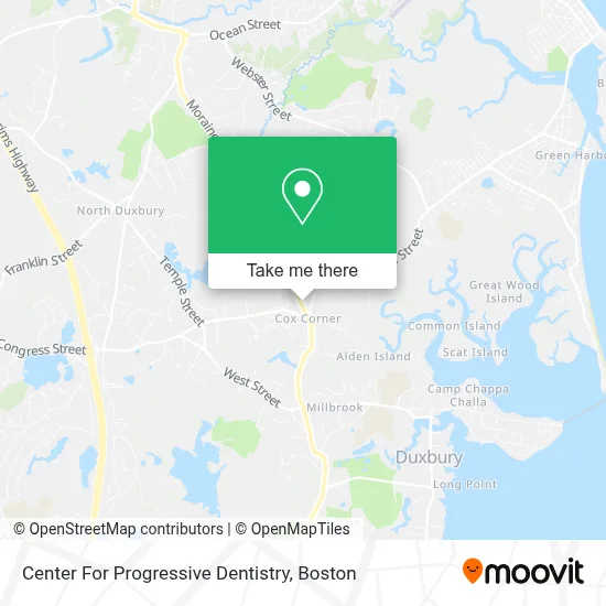 Center For Progressive Dentistry map